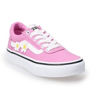 Girls ward flowers girls vans. Size 3.0